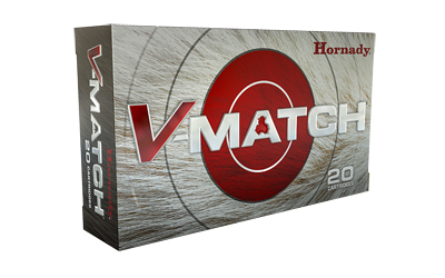 Hornady ELD-VT V-Match rifle Ammunition .224 Valkyrie 62gr PT 3300 fps 20/ct