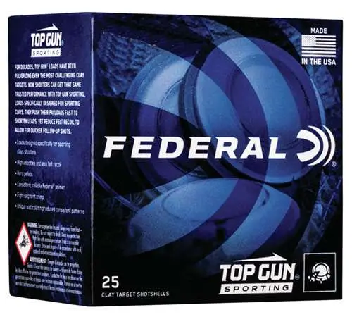 Federal Top Gun Sporting Shotshells .410 2-1/2" 1/2 oz 1330 fps #8 25/ct