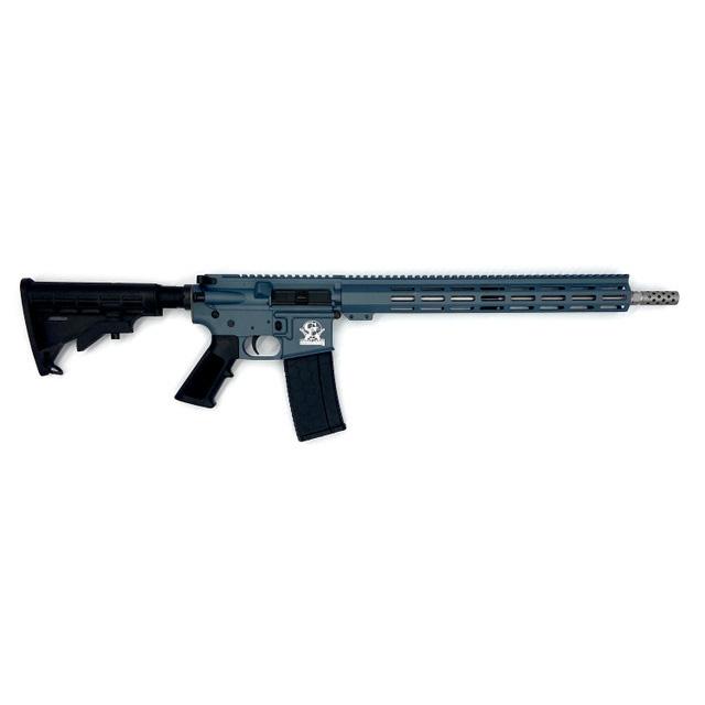 10 Ring GLFA CA Compliant Rifle .223 Wylde 10rd Mag(1) 16'' Stainless Threaded Barrel Blue Titanium Cerakote