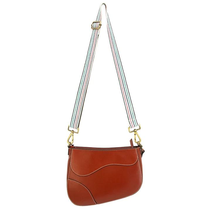 Rugged Rare Cameleon Saddle Concealed Carry Purse Brown