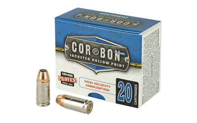 Corbon Self-Defense JHP Handgun Ammunition 9mm Luger +p 90 gr JHP 1500 fps 20/ct
