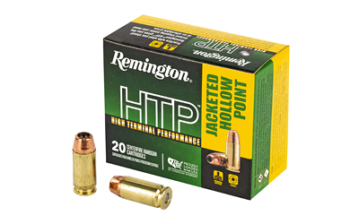 Remington HTP Handgun Ammunition .40 S&W 180 gr JHP 1015 fps 20/ct