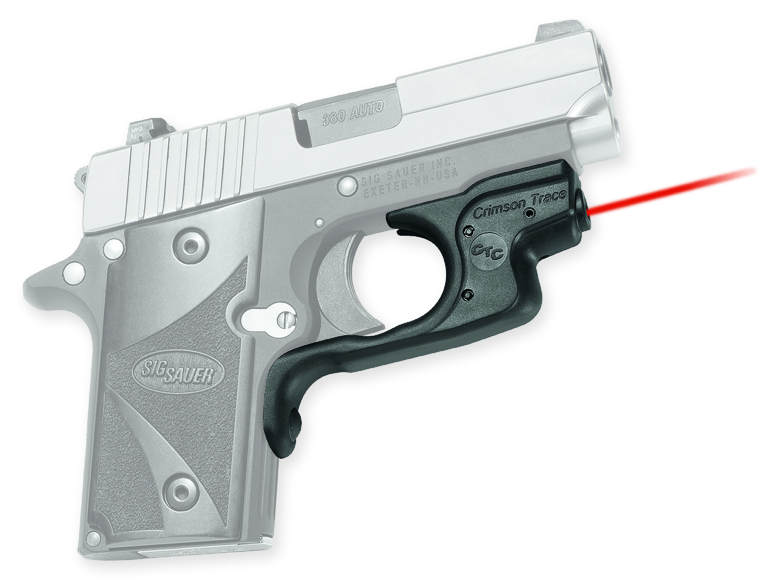 Crimson Trace Laserguard Sig Sauer P238 & P938 Red Laser
