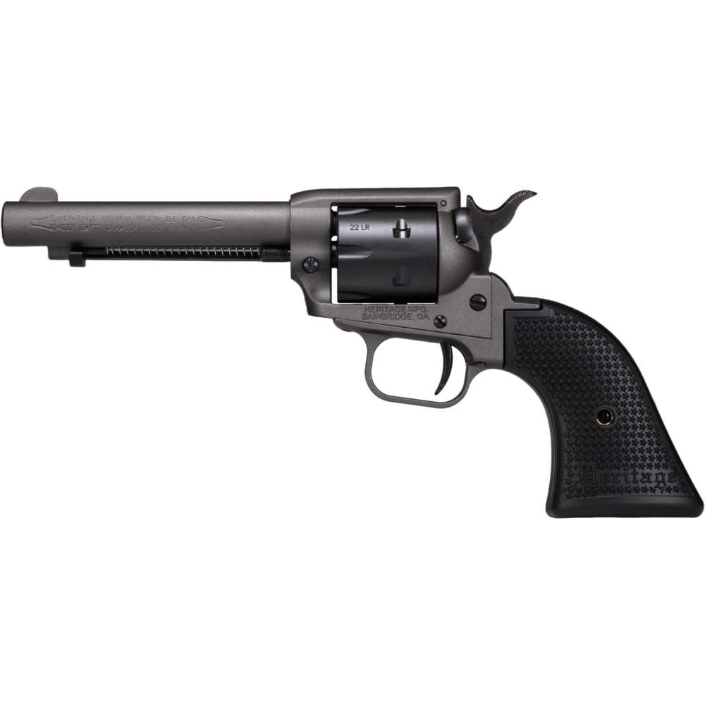 Taurus International - Heritage Heritage Rough Rider Handgun .22 LR 6rd Capacity 4.75" Barrel Polymer Black Tungsten Cerakote