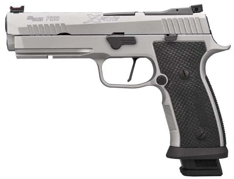 Sig Sauer P320 XFIVE SXG Optic Ready Handgun 9mm Luger 21rd Magazines(3) 5" Barrel SXG Grip