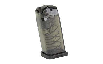 Elite Tactical Systems Carbon Smoke Handgun Magazine for Glock 26 9mm Luger 10/rd