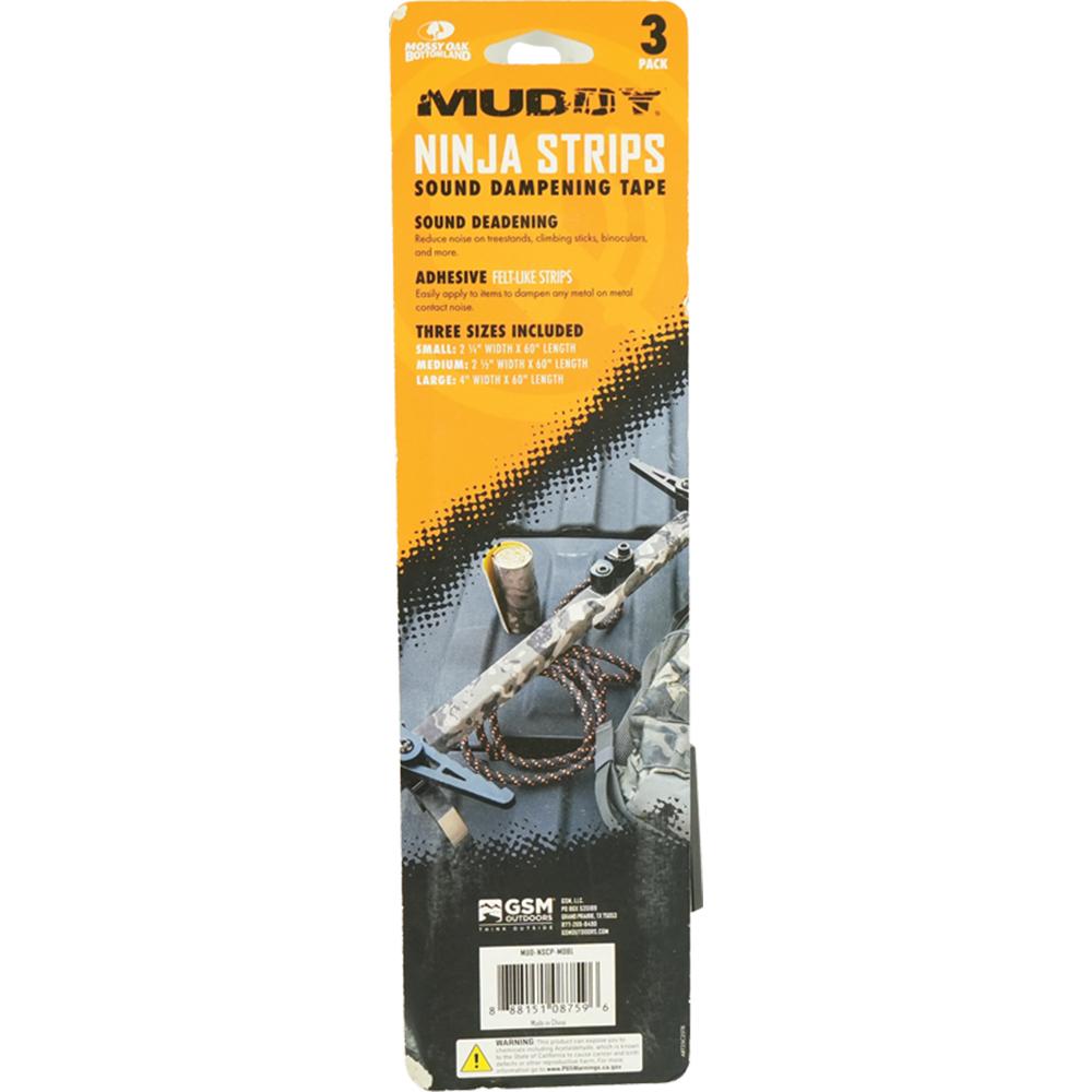 Gsm Muddy Ninja Strips Combo Pack 3 Sizes Mossy Oak Bottomland