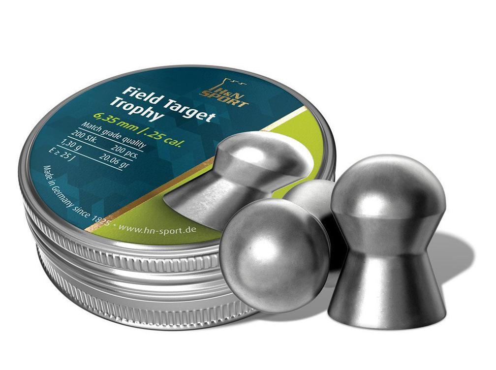 Hatsan USA / Escort Shotguns H&N Field Target Trophy Lead Pellets .25 cal. 20.06 Grain 200 Count