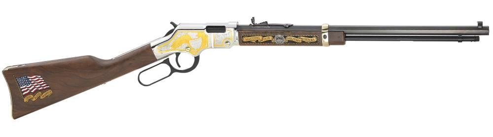 Henry Military Service Tribute 2nd Edition Rifle .22 LR 16rd Magazine 20" Barrel Walnut