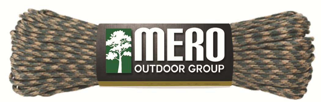 E.L. Wood Braiding Co. Inc. Mero 550 Paracord - 100' 550 lb Camo Pattern