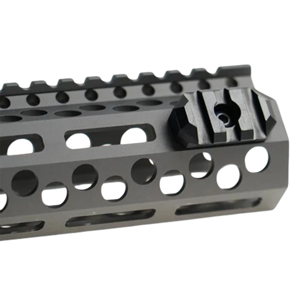 Grovtec Picatinny Rail 3-Slot M-LOK 1.3" Black