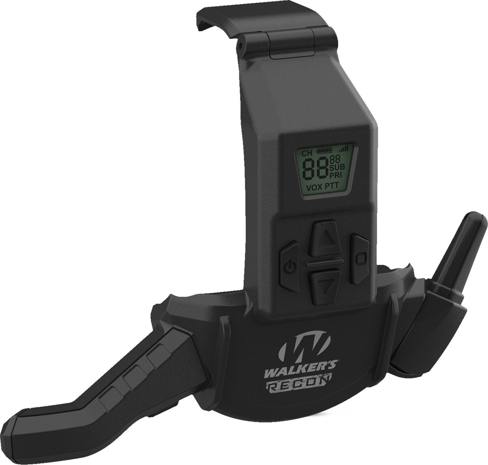 Walker's Recon Hybrid Comms Bluetooth Walkie Talkie Black