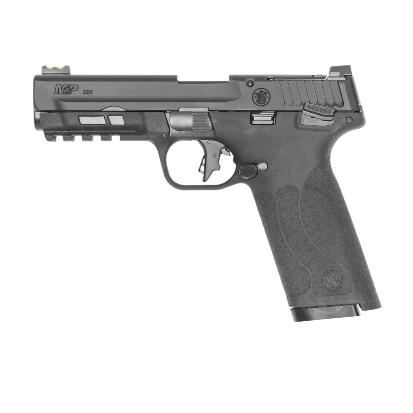 Smith & Wesson Inc. M&P 22X Handgun .22 LR 10rd Magazines(2) 4.1" Barrel White Dot Sights Thumb Safety Black