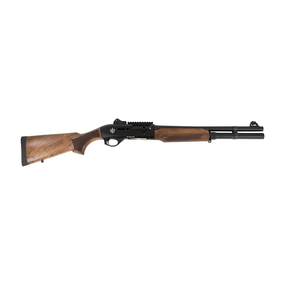 SDS Imports MAC Inertia Tactical Shotgun 12 ga 3" Chamber 5rd Magazine 18.5" Barrel Walnut