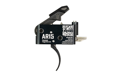 TriggerTech AR15 Single-Stage Adaptable Pro Curved Trigger Black