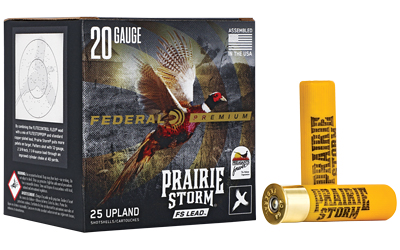 Federal Prairie Storm FS Lead Shotshells 20 ga 3" 1oz #6 25/ct