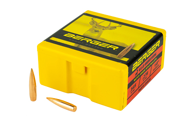 Berger Match Grade Hunting Bullets 6mm .243" 105 gr VLD Hunter 100/rd