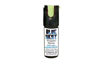 Personal Security Products Eliminator Blue Heat Pepper Spray 1/2 oz with Blue Dye
