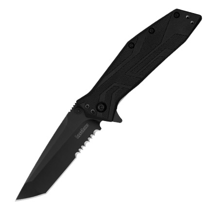 KERSHAW BRAWLER SERRATED 3" BLK/OX