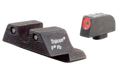 TrijiconInc. Trijicon HD Night Sight Set for Select Glock Pistols - Orange Front Outline
