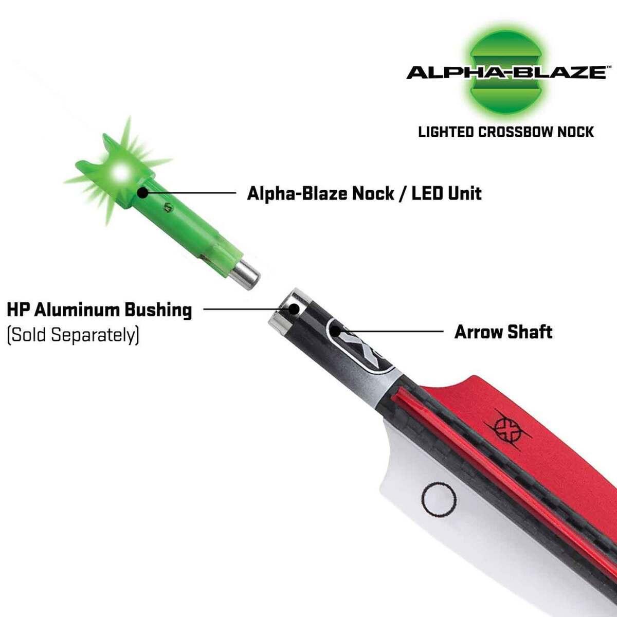 Tenpoint Pro Elite 400 Alpha-Blaze Carbon Arrows 20" / .003" / 3-pk