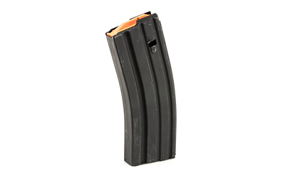 ASC AR Family Rifle Magazine Orange Follower .223 Remington Black Stainless Steel 30/rd