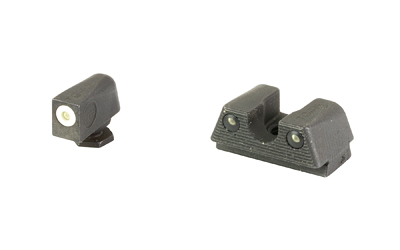 Truglo Tritium Night Sights Set White for Glock 42 43