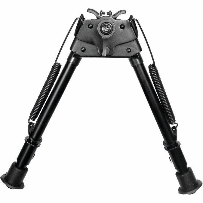 Military Products TacShield Heavy Duty Bi-pod Pivot Adjustable 9"-13" Matte Black