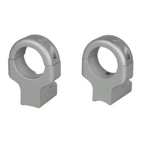 DNZ Game Reaper 2 2-Piece Scope Mount (2 Screws) - Browning A-Bolt Sako A7 Steyr Long & Short Action - 1" High Silver