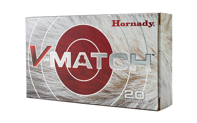 HORNADY V-MATCH 6.5 GRENDEL 100G ELD-VT 20RD BX 200RD CASE