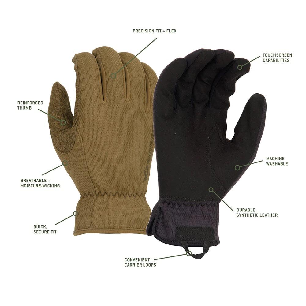 Pyramex Medium-Duty Operator Gloves Black L