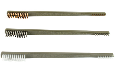 Otis Variety Pack All-Purpose Receiver Brushes - 3 of Each (Nylon Bronze Stainless)