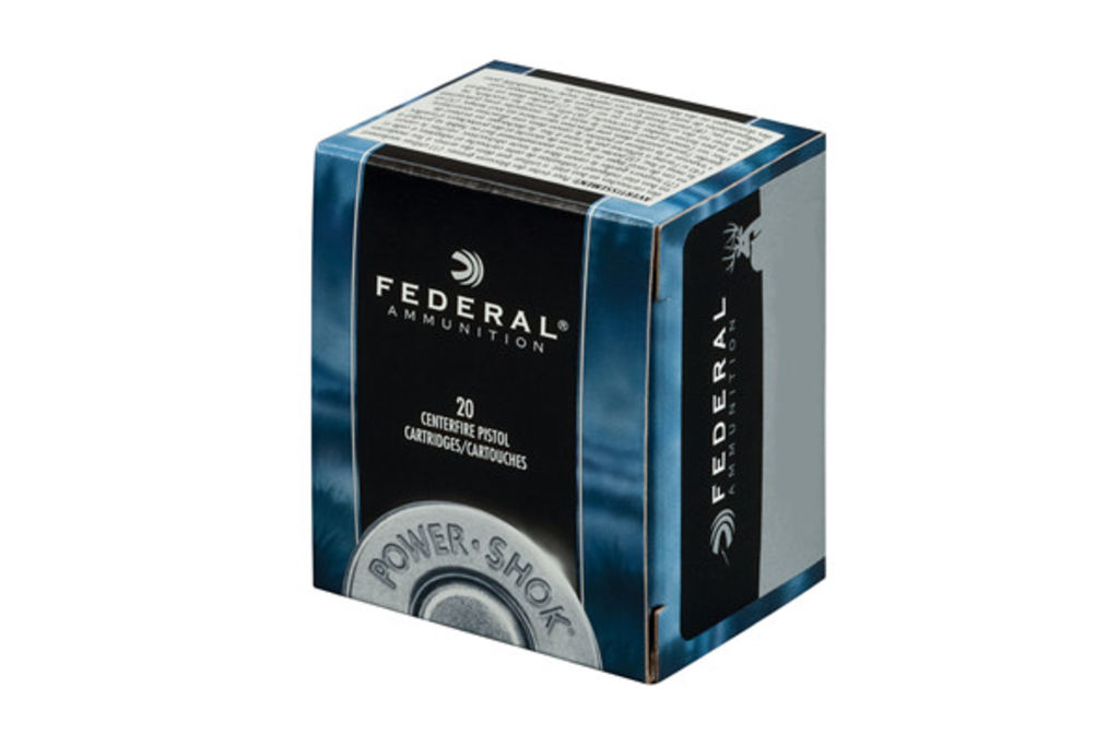 Federal Power-Shok Handgun Ammunition .44 Mag 180gr JHP 1460 fps 20ct