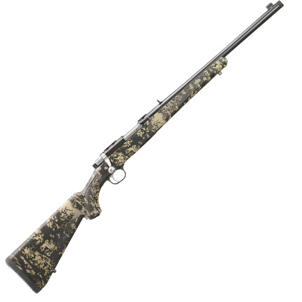 Sturm Ruger & Co Ruger 77/357 Rifle .357 Mag 5rd Capacity 18.50" Blued Alloy Steel Barrel Kryptek Obskura Nox Camo Synthetic Stock