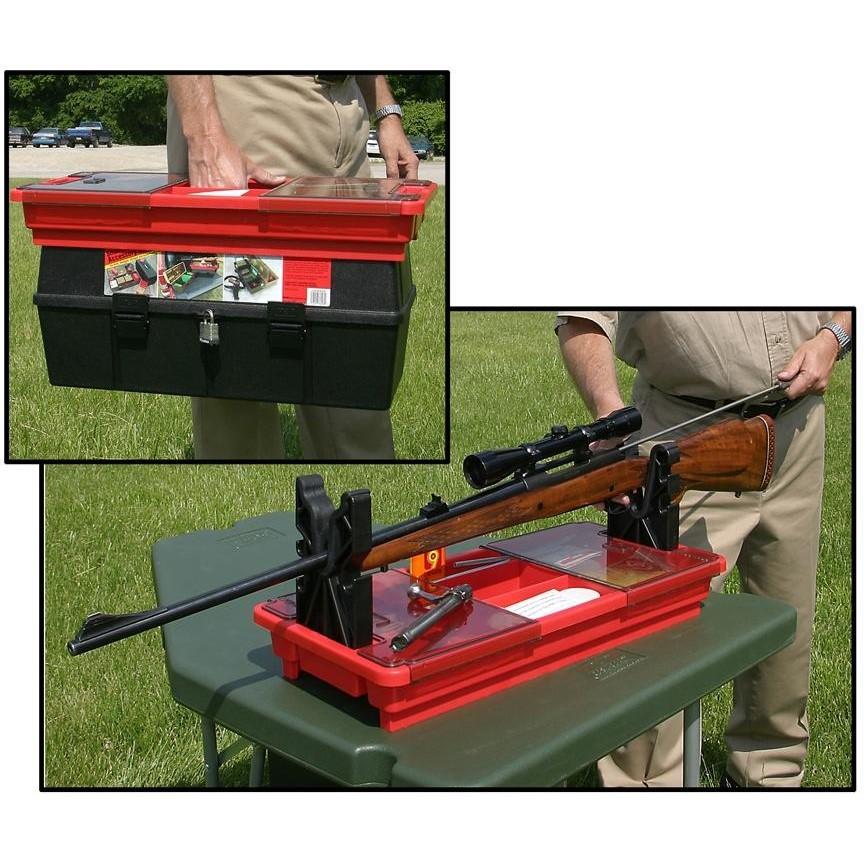 MTM Portable Rifle & Shotgun Maintenance Case Red