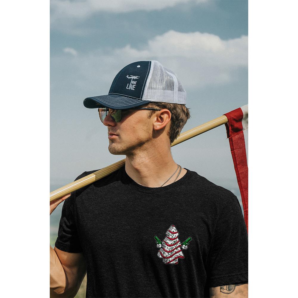 Nine Line Cake Tree Triblend Short Sleeve Shirt Black 2XL