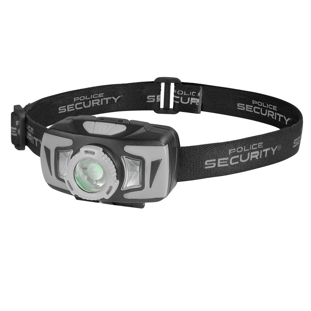 LB Marketing Inc DBA Police Security Flashlights Police Security Flashlights Ryder Headlamp 500 Lumens Black