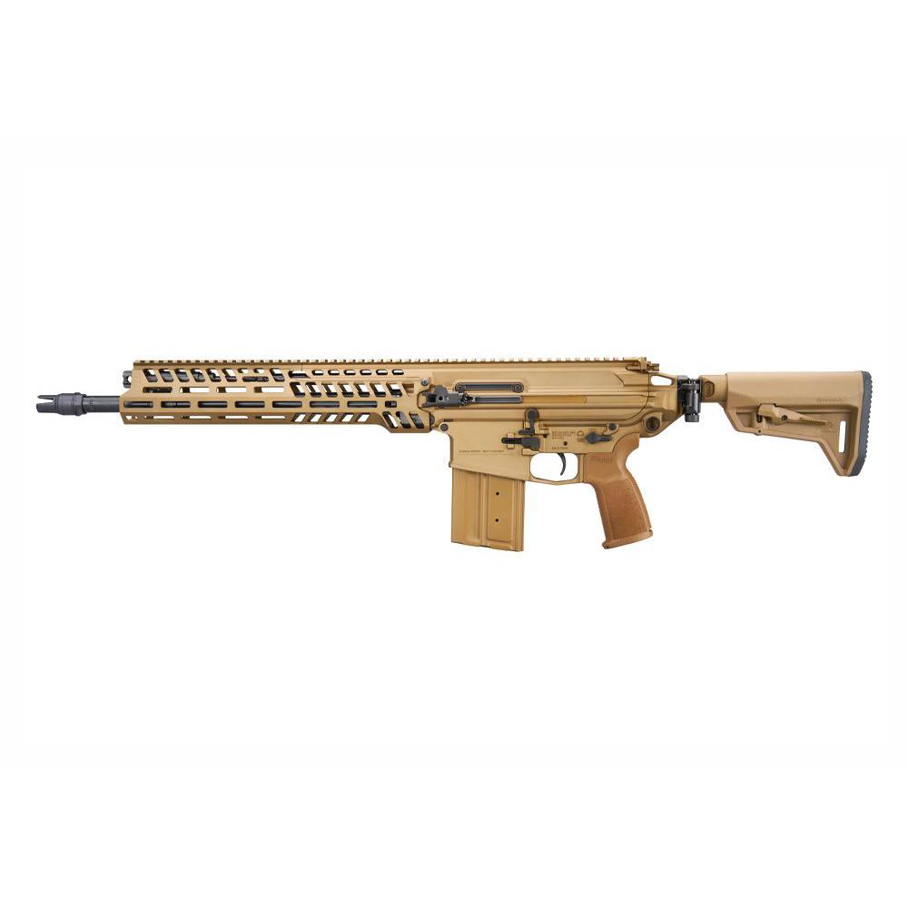 SIG SAUER MCX SPEAR 6.8X51MM 16" COYOTE TAN FOLD TELE, MLOK HG, 1-20RD MAG