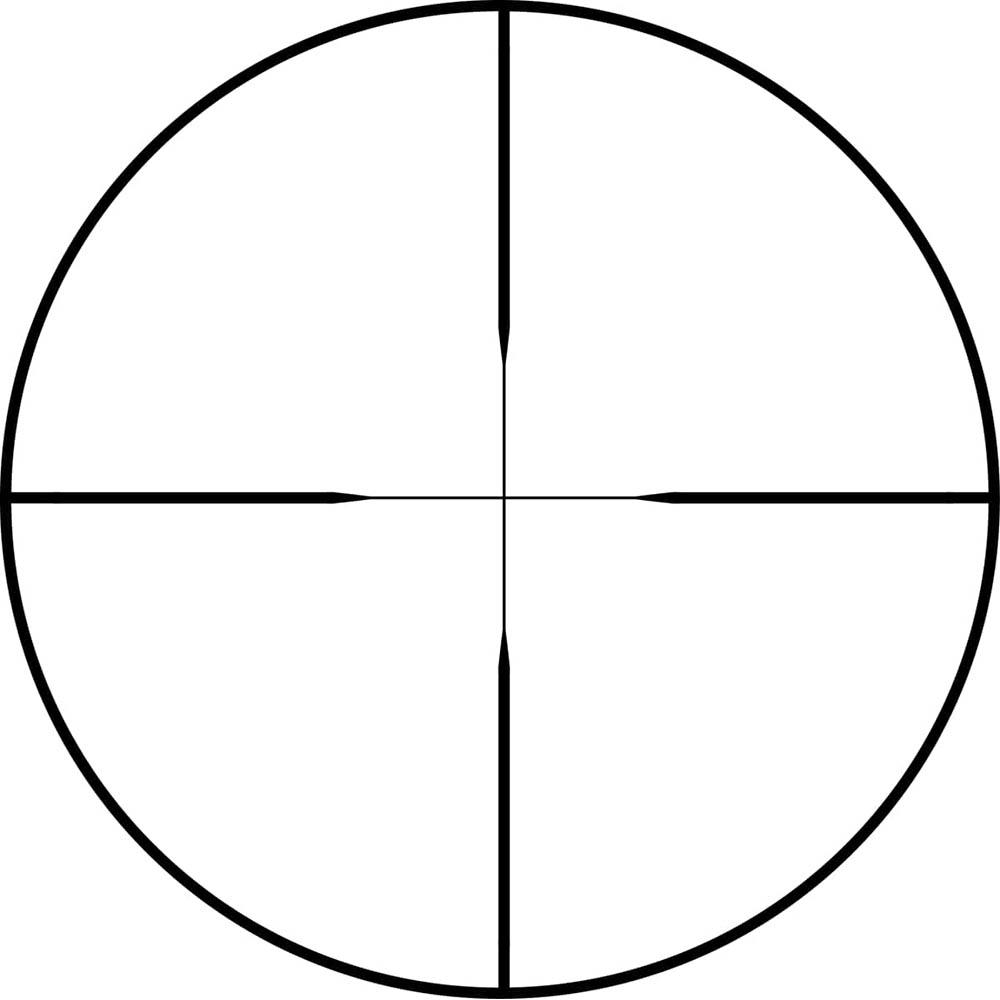 KonusPro Rifle Scope 3-9x40mm 1" SFP 30/30 Black