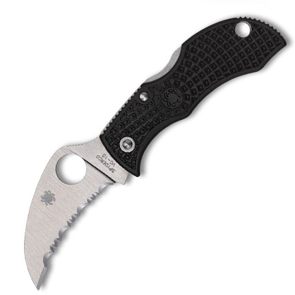 Spyderco Manbug Black Hawkbill