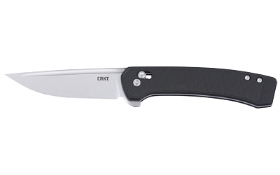 CRKT Q Compact Folding Knife 3" Drop Point Blade Black