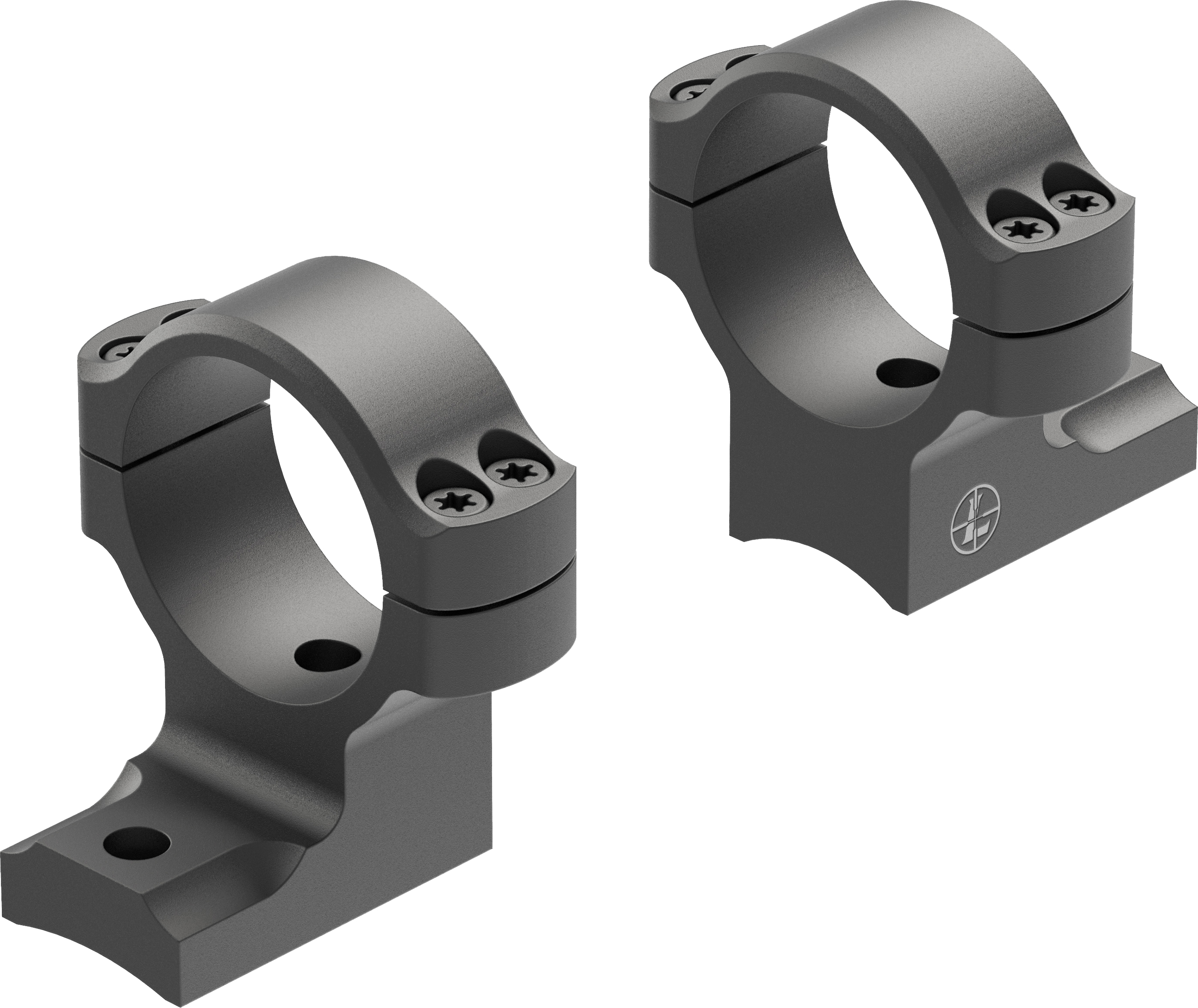 Leupold BackCountry 2-Piece Rings & Base Set Winchester 70 RVF/R 30mm High - Matte Black
