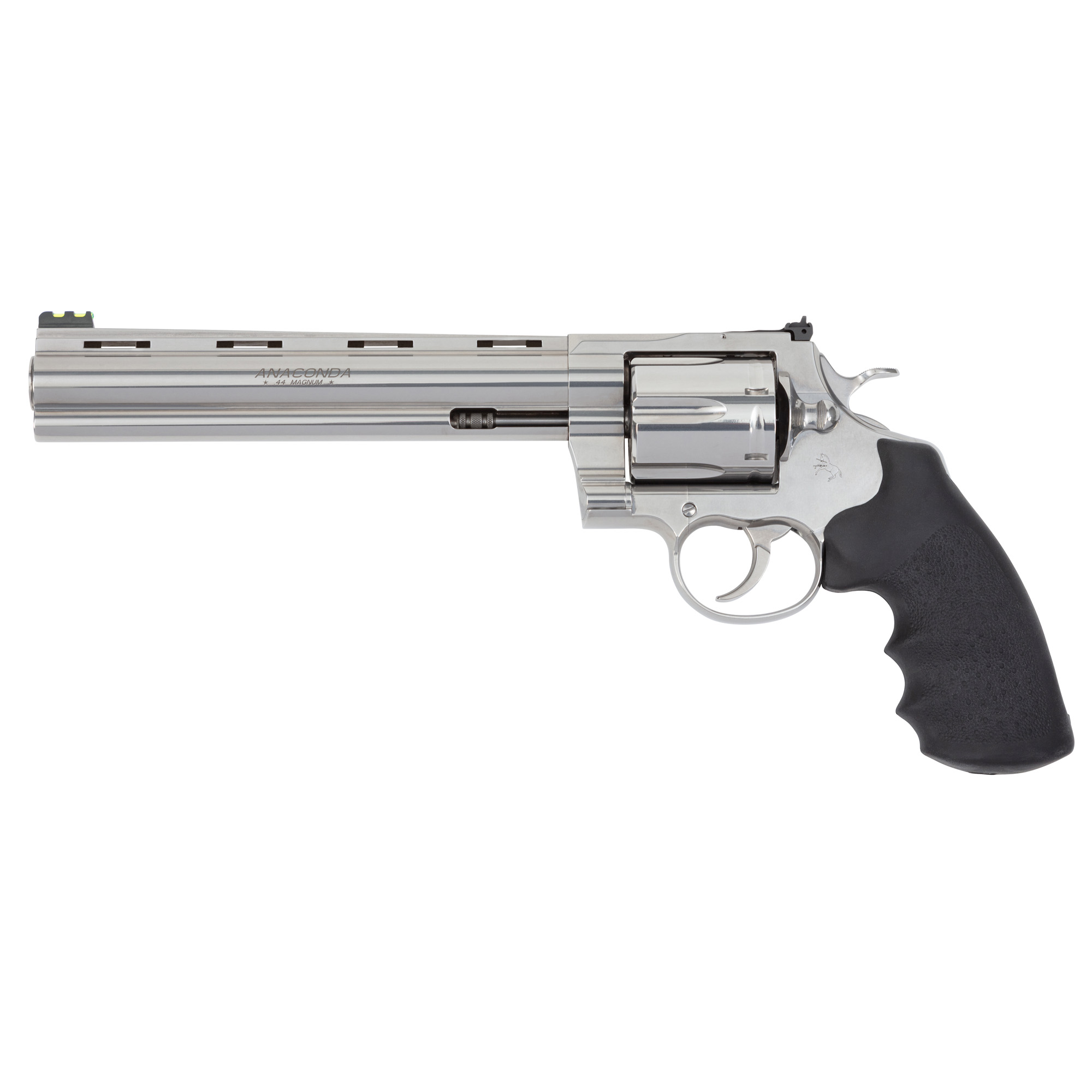 Colt Target Anaconda Handgun .44 Rem Mag 6rd Capacity 8" Barrel Stainless Steel Frame Hogue Rubber Grip