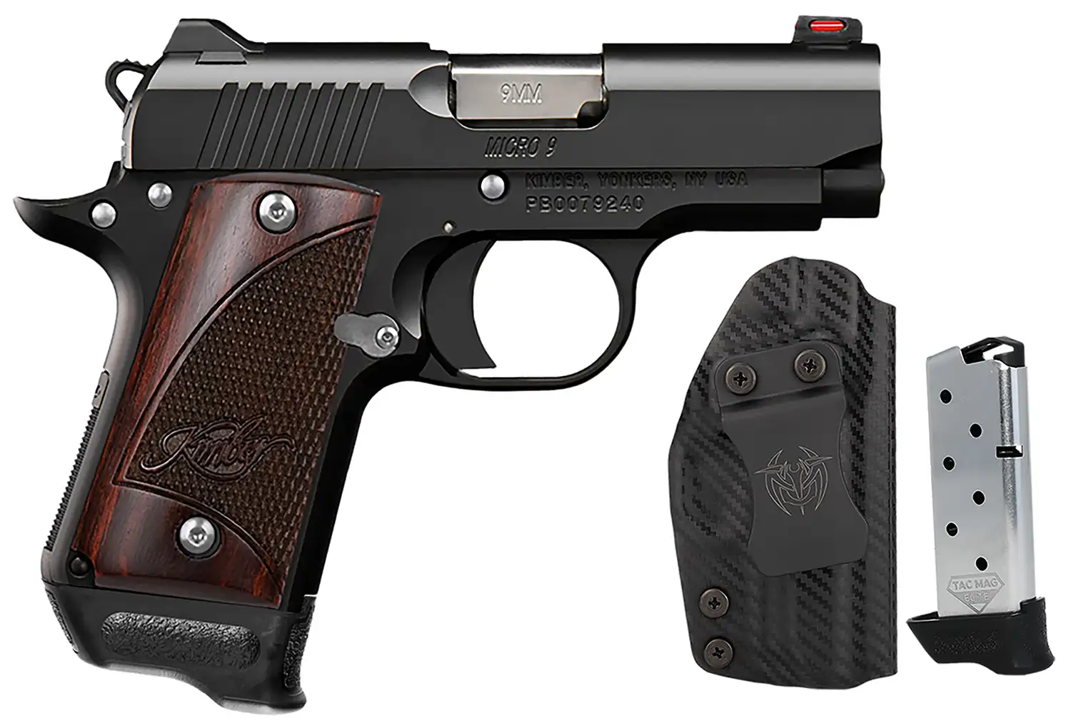 Kimber Micro 9 Blk/RW RTC 9mm Bundle