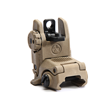 MAGPUL MBUS REAR FLIP SGHT GEN 2 FDE