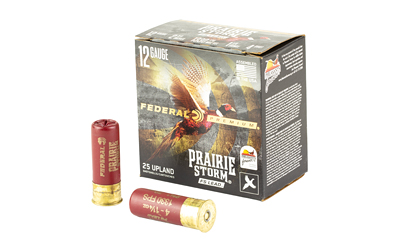 Federal Prairie Storm FS Lead Shotshells 12ga 2-3/4" 1-1/4oz 1330 fps #4 25/ct