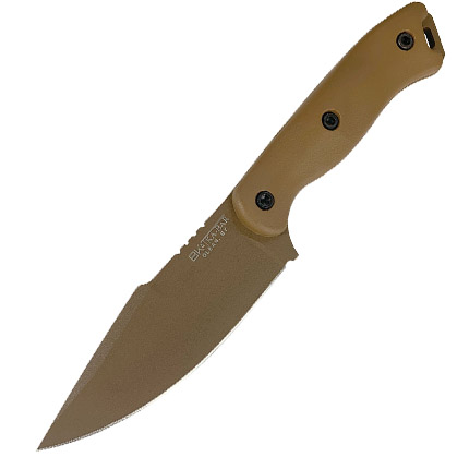 Ka-Bar Becker Harpoon Fixed Knife 4-5/8" Harpoon Blade Brown