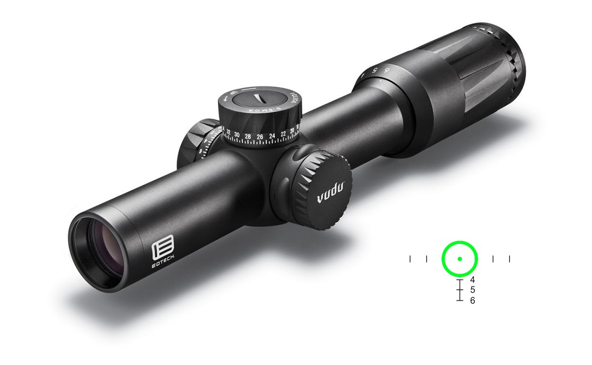 EOTech Vudu Rifle Scope 1-6x24 30mm FFP SR2 Illum. Black