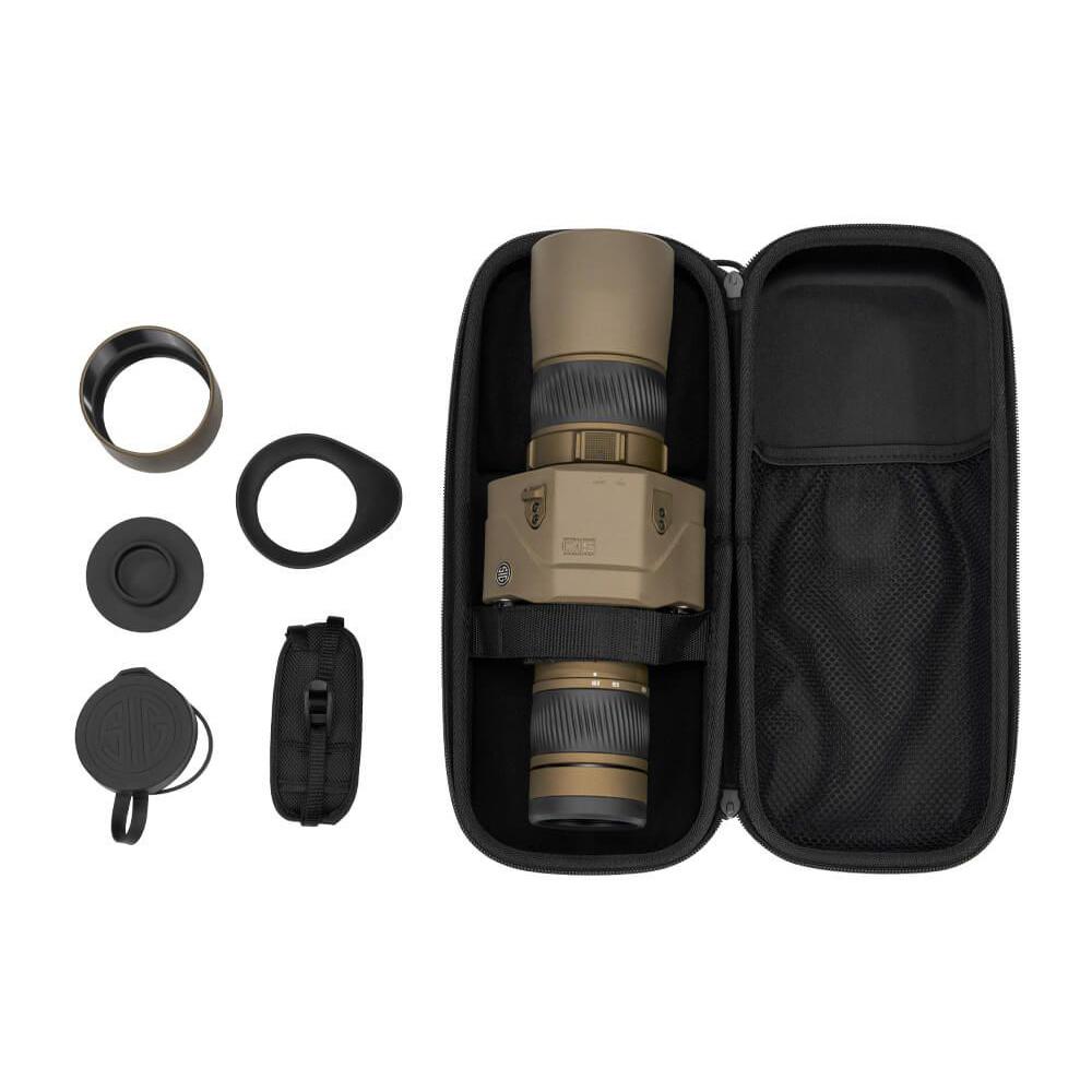 SIG SAUER OSCAR6 HDX PRO SPOTTING SCOPE 16-32X60 OIS TECHNOLOGY, COY TAN