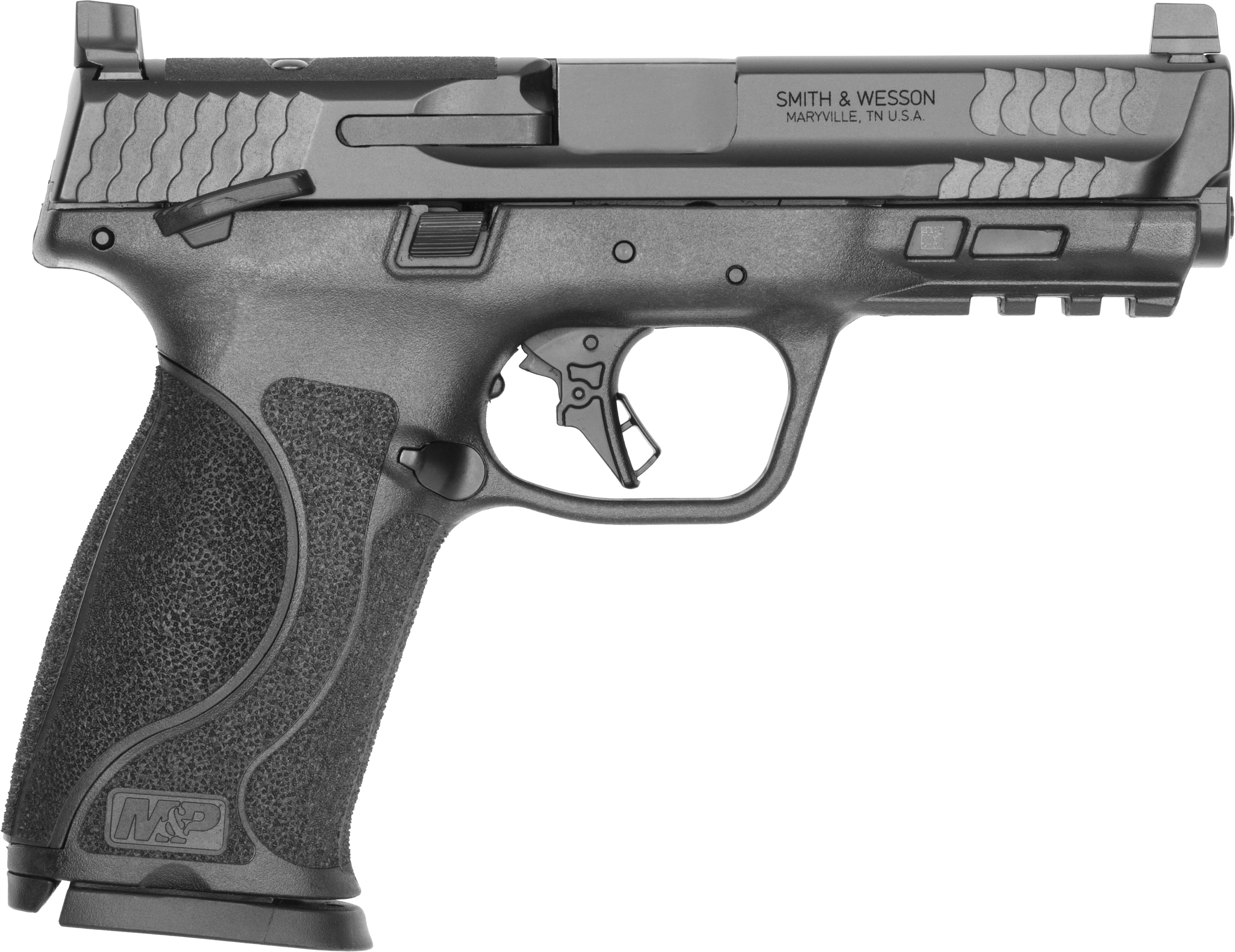 Smith & Wesson Inc. S&W M&P9 M2.0 Optic Ready Handgun 9mm Luger 10rd Magazines(2) 4.25" Barrel Thumb Safety Load Indicator CA Compliant
